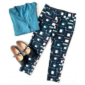 Banana Republic Mod Squares Pant | size 4